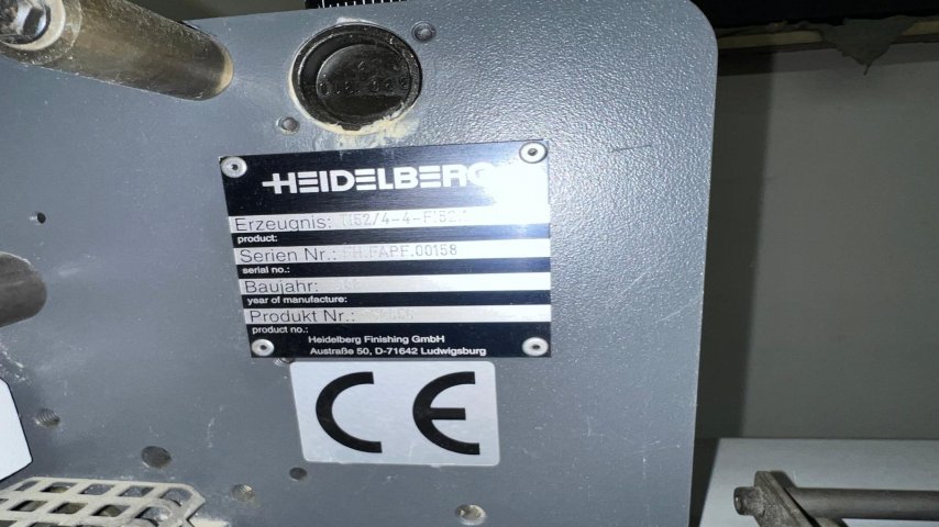Heidelberg Stahlfolder, TI 52/ 4-4-F 155.1